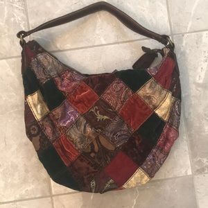 Lucky Brand patchwork purse